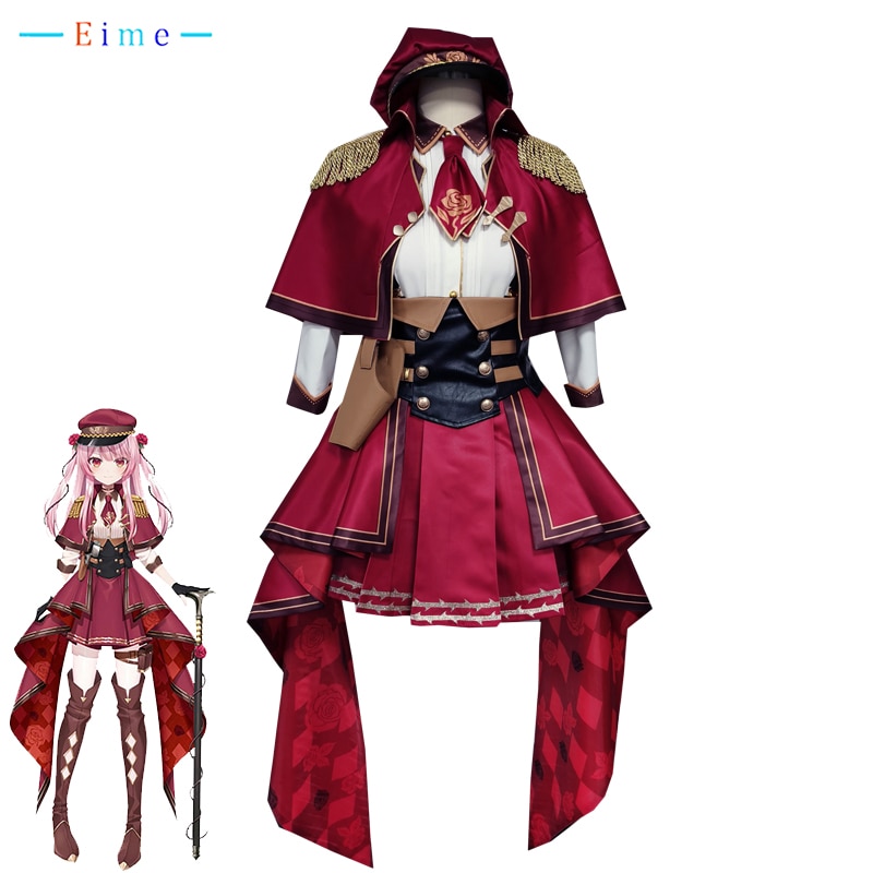 EIME Rosemi Lovelock Cosplay Costume Nijisanji Vtuber OBSYDIA Cosplay Suit Fancy Party Clothing Halloween Uniforms C